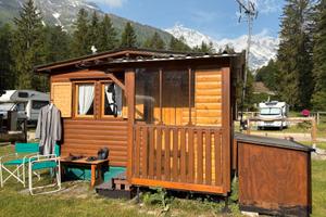 Roulotte con preingresso