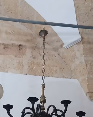lampadario stile candelabro 