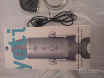microfono professionale blue yeti 