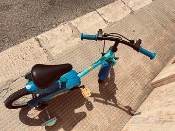 Bicicletta da bambino con rotelle