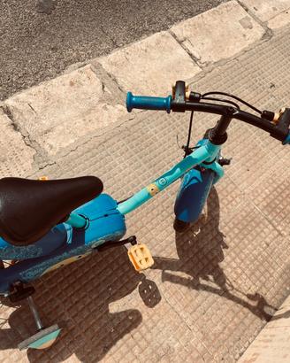 Bicicletta da bambino con rotelle