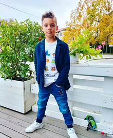 abbigliamento bimbo 6/9 anni