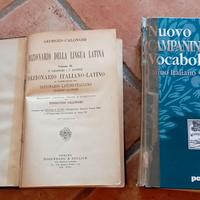 Dizionari latino-italiano e italo-latino.