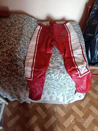 Tuta in pelle per moto
