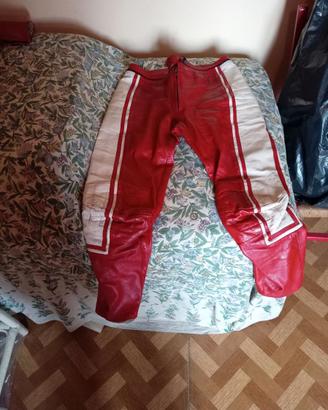 Tuta in pelle per moto