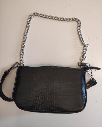 Borsa a spalla nera