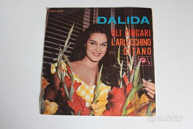 DALIDA -GLI ZINGARI L'ARLECCHINO GITANO-DISCO 45 G