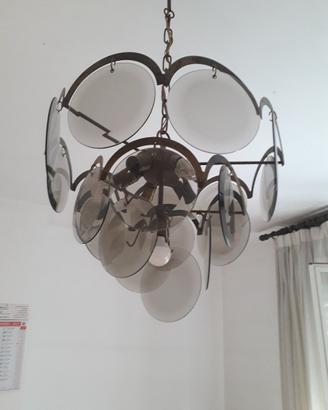 lampadario a sospensione Marca Vistosi per Venini