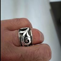 anello massiccio argento 925