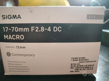 sigma 17/70 macro f 2.8/4 canon