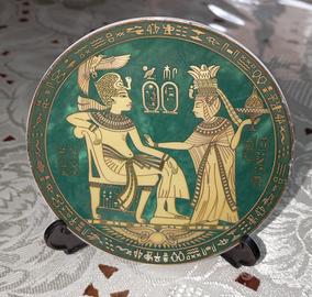 piatto decorativo in porcellana 