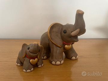 COPPIA DI ELEFANTI THUN