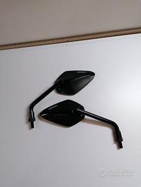 Porta targa più specchietti barracuda 