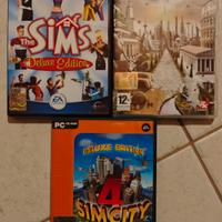 lotto di 3 Giochi pc