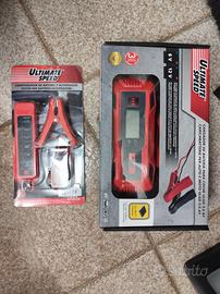 Caricabatterie 6v 12v +Tester Batteria 