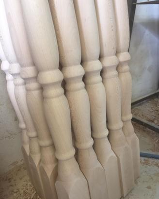 Balaustra in legno