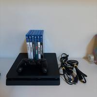 .PS4 Slim 1TB ZERO segni + 6 giochi top