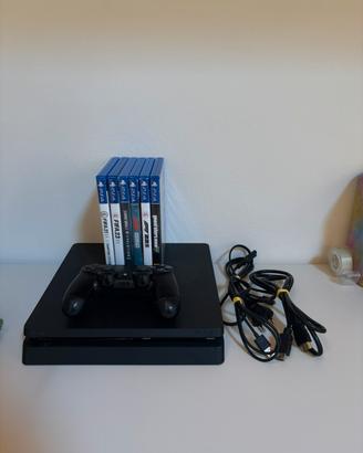 .PS4 Slim 1TB ZERO segni + 6 giochi top