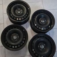 Cerchi da 16 in ferro, originali Ford