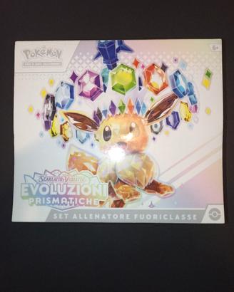 Pokémon, ETB Evoluzioni Prismatiche SEALED ita; in