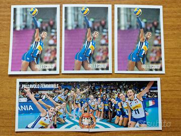 Figurine Super Champs Egonu e nazionale pallavolo