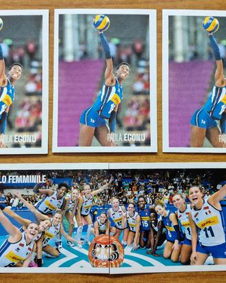 Figurine Super Champs Egonu e nazionale pallavolo