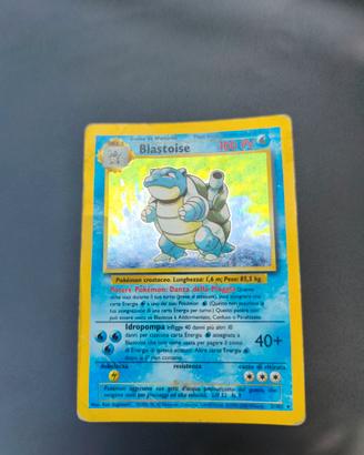 Blastoise Holo 2/102 Set Base ITA (Wizards 1999)