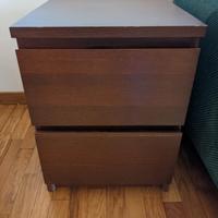 coppia di comodini Ikea malm