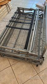 Struttura divano letto tre posti