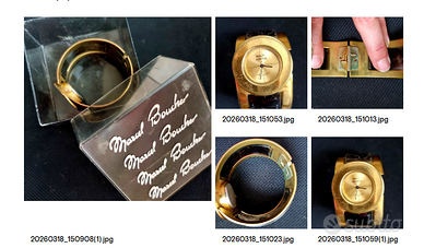 Orologio vintage donna del designer Marcel Boucher