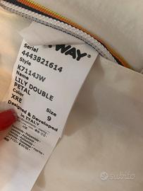 K-WAY nuovo senza etichetta