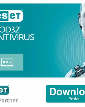 Eset Nod32 Antivirus 2025 - Licenza 3 Pc - 1 anno