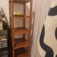 MUSKAN Scaffale, bianco, 37x140 cm