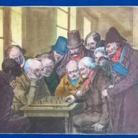 Gruppo di giocatori di scacchi