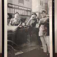 Quadro Stampa Foto Vintage Stanlio e Ollio