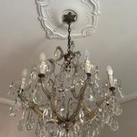 Lampadario cristallo a gocce