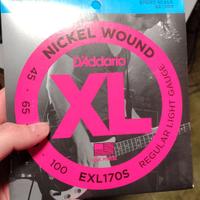 D'addario EXL170S corde basso scala corta