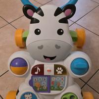 Giocattolo zebra primi passi