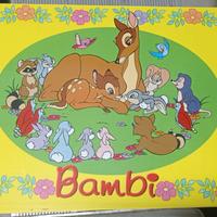 8 tovagliette bambi in plastica 