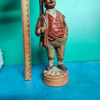 Scultura terracotta Cacciatore