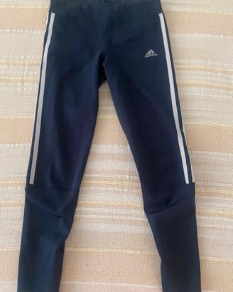 Leggings palestra blu notte