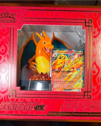 pokemon collezione super premium charizard ex ita