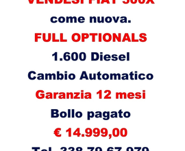 Fiat 500X full optional come nuova