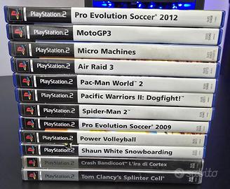 Lotto 12 giochi PS2 Playstation 2