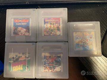 Lotto 5 Giochi Game Boy PAL – Super Mario, Street