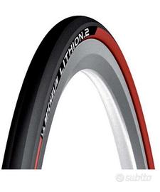 Coppia coperoncini bici strada Michelin + camere