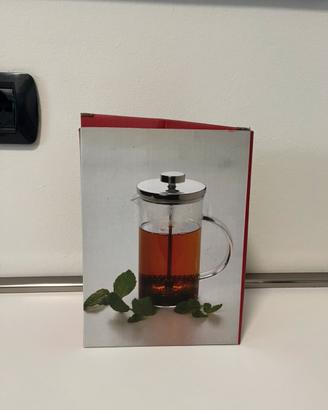 Teiera in vetro e Inox