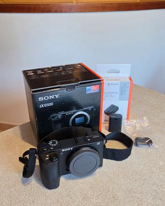 Sony a6500 + 2 batterie originali