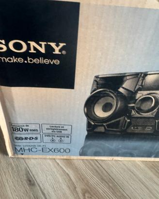 Impianto stereo sony