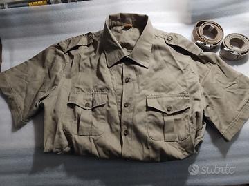 (Spedizione inclusa) CAMICIA E CINTURE E.I.